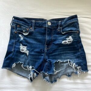 American Eagle Women’s “Ne(x)t Level Stretch” Midi Jean Shorts